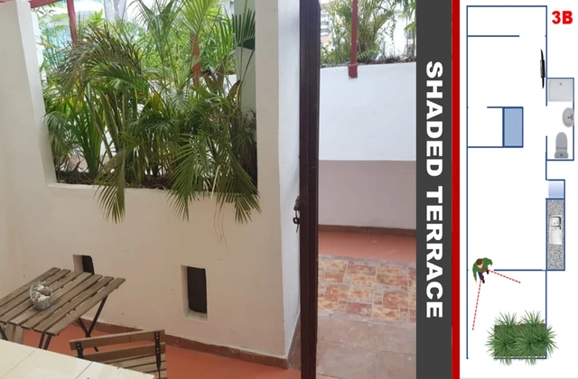 Appart Studio Casa Real Santo Domingo Terrace